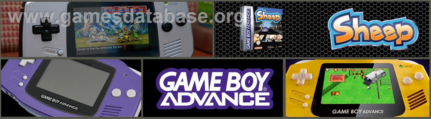 Sheep - Nintendo Game Boy Advance - Artwork - Marquee
