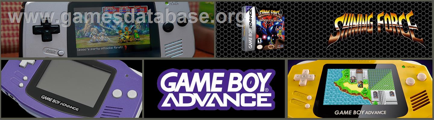 Shining Force: Resurrection of the Dark Dragon - Nintendo Game Boy Advance - Artwork - Marquee