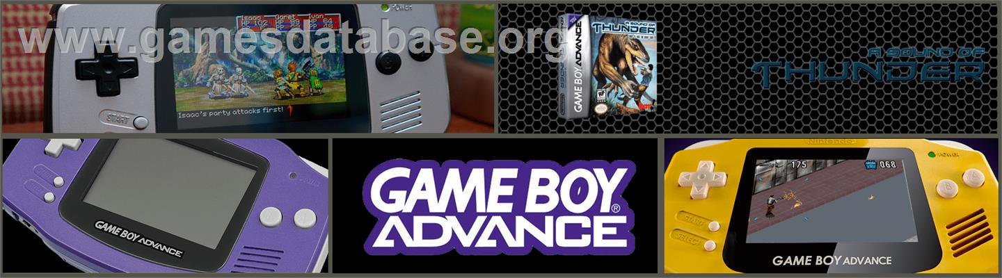 Sound Of Thunder, A - Nintendo Game Boy Advance - Artwork - Marquee