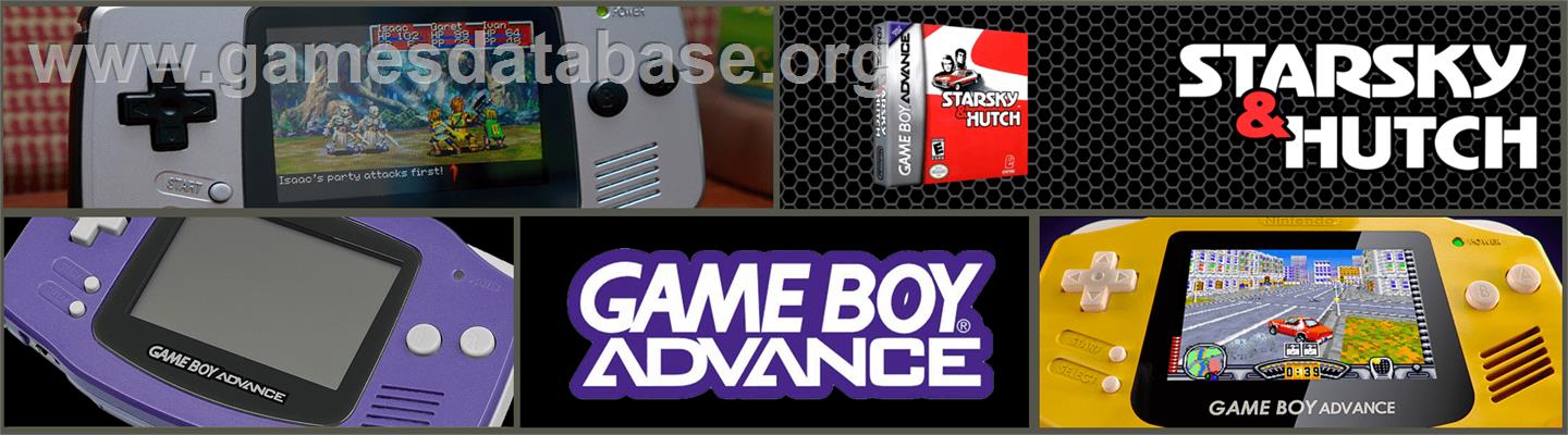 Starsky And Hutch - Nintendo Game Boy Advance - Artwork - Marquee