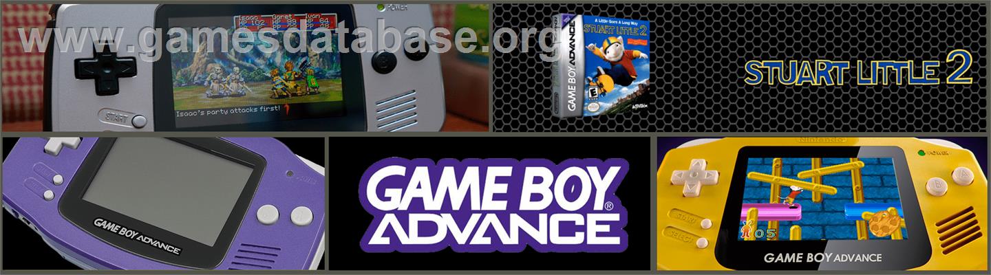 Stuart Little 2 - Nintendo Game Boy Advance - Artwork - Marquee