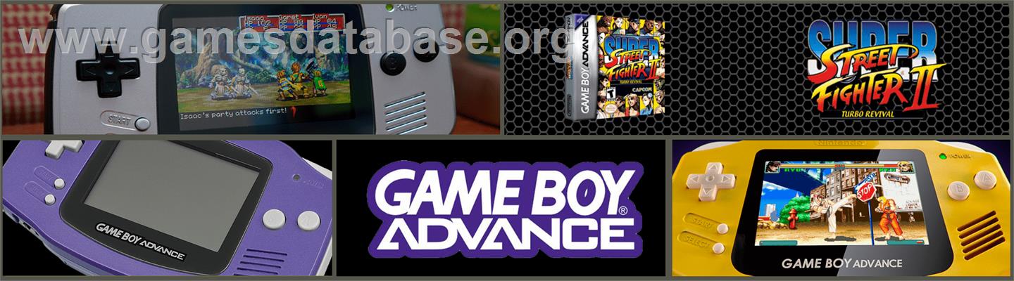 Super Street Fighter II: Turbo Revival - Nintendo Game Boy Advance - Artwork - Marquee