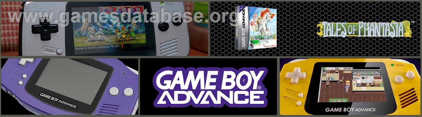 Tales of Phantasia - Nintendo Game Boy Advance - Artwork - Marquee