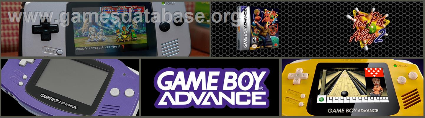 Ten Pin Alley 2 - Nintendo Game Boy Advance - Artwork - Marquee