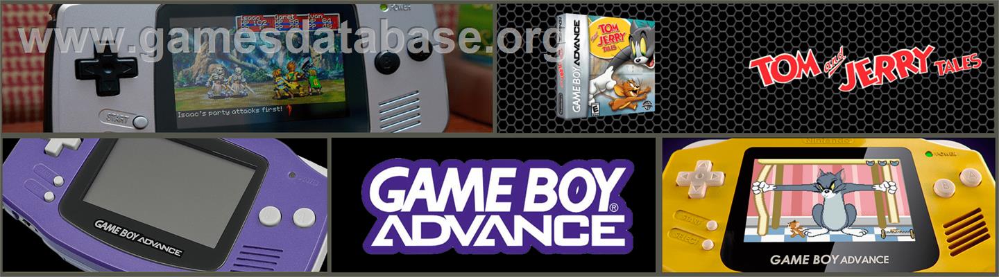 Tom And Jerry Tales - Nintendo Game Boy Advance - Artwork - Marquee