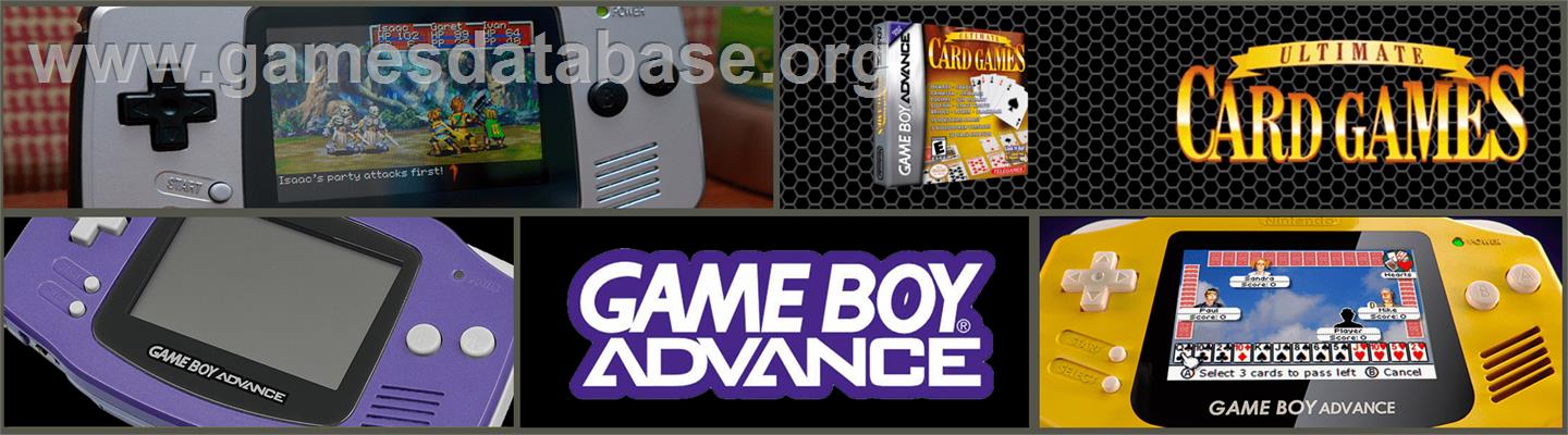 Ultimate Card Games - Nintendo Game Boy Advance - Artwork - Marquee