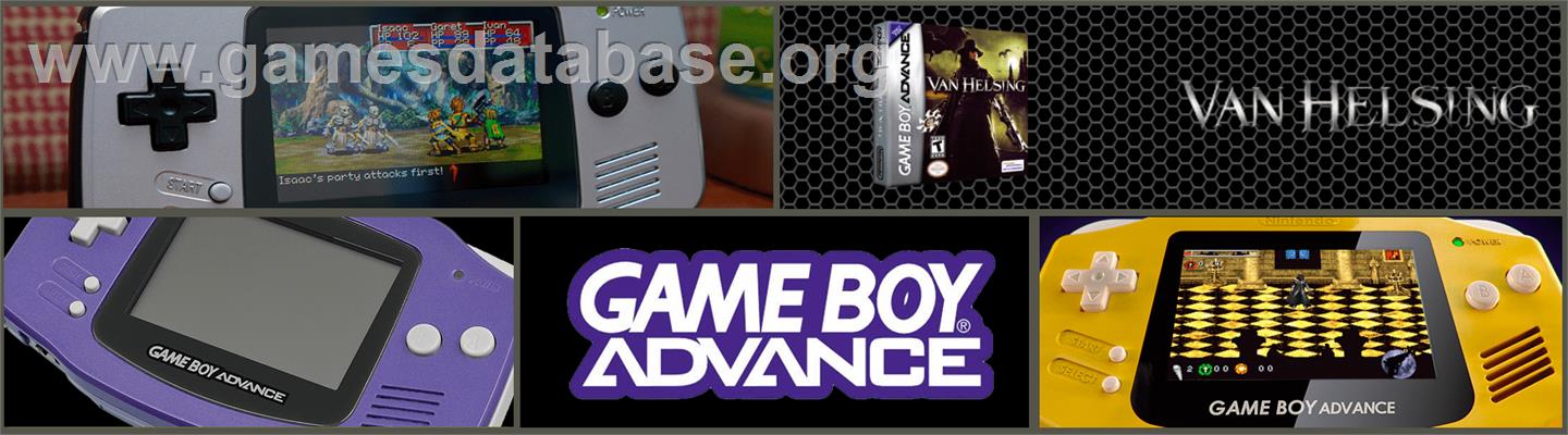 Van Helsing - Nintendo Game Boy Advance - Artwork - Marquee