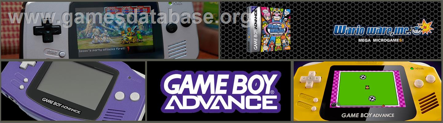 WarioWare, Inc.: Mega Microgame$ - Nintendo Game Boy Advance - Artwork - Marquee
