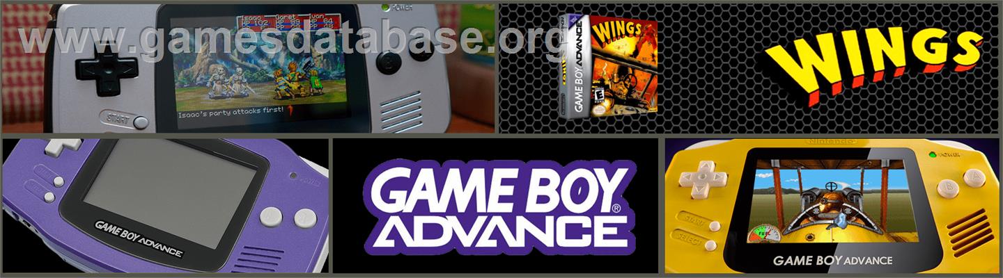 Wings - Nintendo Game Boy Advance - Artwork - Marquee