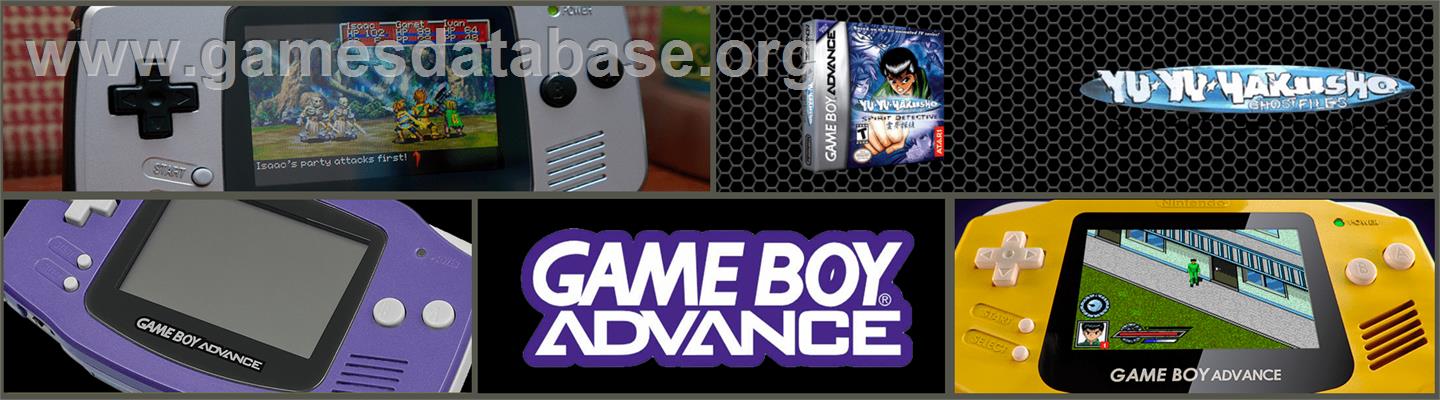 Yu Yu Hakusho: Spirit Detective - Nintendo Game Boy Advance - Artwork - Marquee