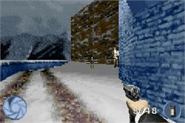 In game image of 007 - Nightfire on the Nintendo Game Boy Advance.