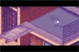In game image of Catwoman on the Nintendo Game Boy Advance.
