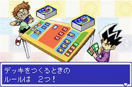 In game image of Duel Masters 2 - Invincible Advance on the Nintendo Game Boy Advance.