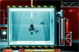 In game image of Fear Factor Unleashed on the Nintendo Game Boy Advance.
