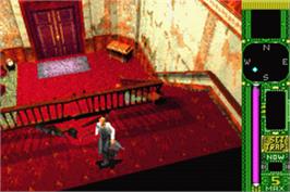 In game image of Ghost Trap on the Nintendo Game Boy Advance.