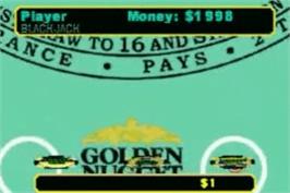 In game image of Golden Nugget Casino on the Nintendo Game Boy Advance.