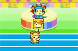 In game image of Hamtaro - Ham-ham Games on the Nintendo Game Boy Advance.