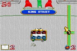 In game image of Hot Potato! on the Nintendo Game Boy Advance.