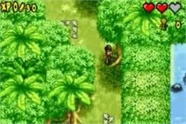 In game image of Jungle Book 2 ,The on the Nintendo Game Boy Advance.
