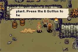 In game image of King Kong - The Official Game of the Movie on the Nintendo Game Boy Advance.