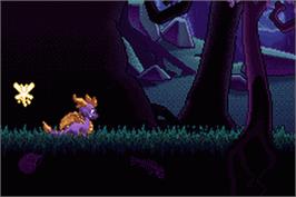 In game image of Legend Of Spyro - The Eternal Night, The on the Nintendo Game Boy Advance.