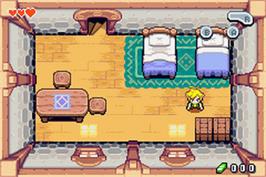 In game image of Legend Of Zelda - The Minish Cap, The on the Nintendo Game Boy Advance.