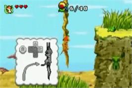In game image of Lion King ,The on the Nintendo Game Boy Advance.