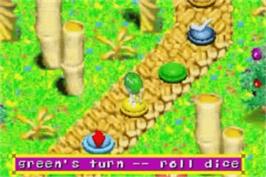 In game image of M And M's - Blast! on the Nintendo Game Boy Advance.