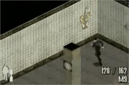 In game image of Max Payne on the Nintendo Game Boy Advance.