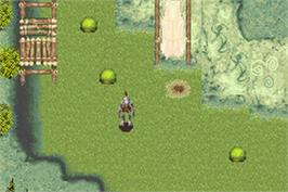 In game image of Oddworld - Munch's Oddysee on the Nintendo Game Boy Advance.