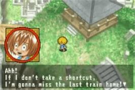 In game image of Shaman King - Legacy Of The Spirits - Sprinting Wolf on the Nintendo Game Boy Advance.