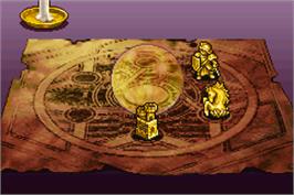 In game image of Tactics Ogre - The Knight Of Lodis on the Nintendo Game Boy Advance.