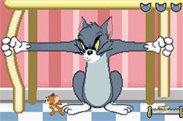 In game image of Tom And Jerry Tales on the Nintendo Game Boy Advance.