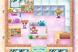 In game image of Wannyan Doubutsu Byouin - Doubutsu No Oishasan Ikusei Game on the Nintendo Game Boy Advance.