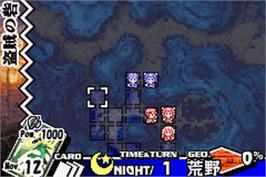In game image of Yggdra Union on the Nintendo Game Boy Advance.