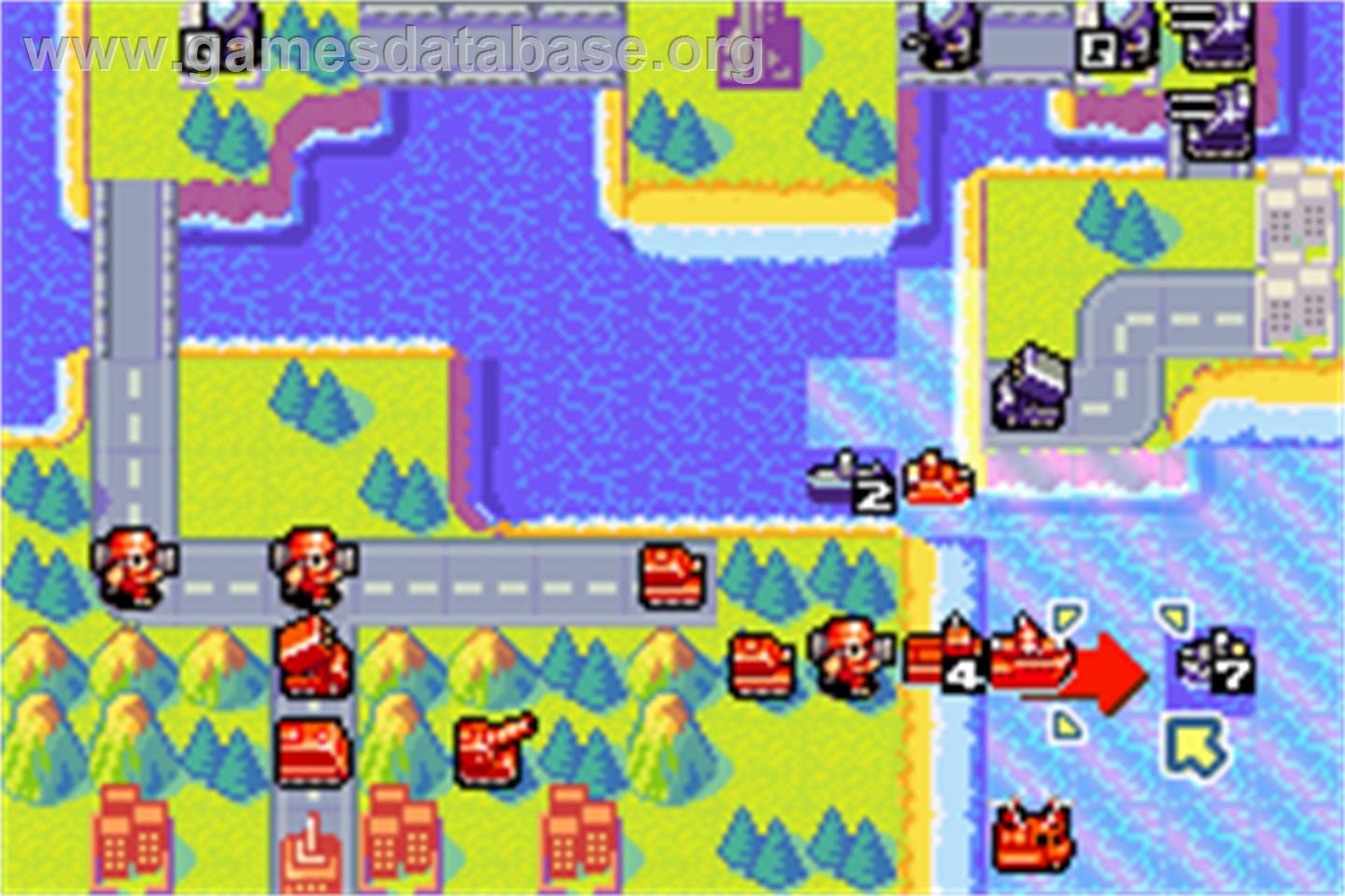 Advance Wars 2 - Black Hole Rising - Nintendo Game Boy Advance - Artwork - In Game
