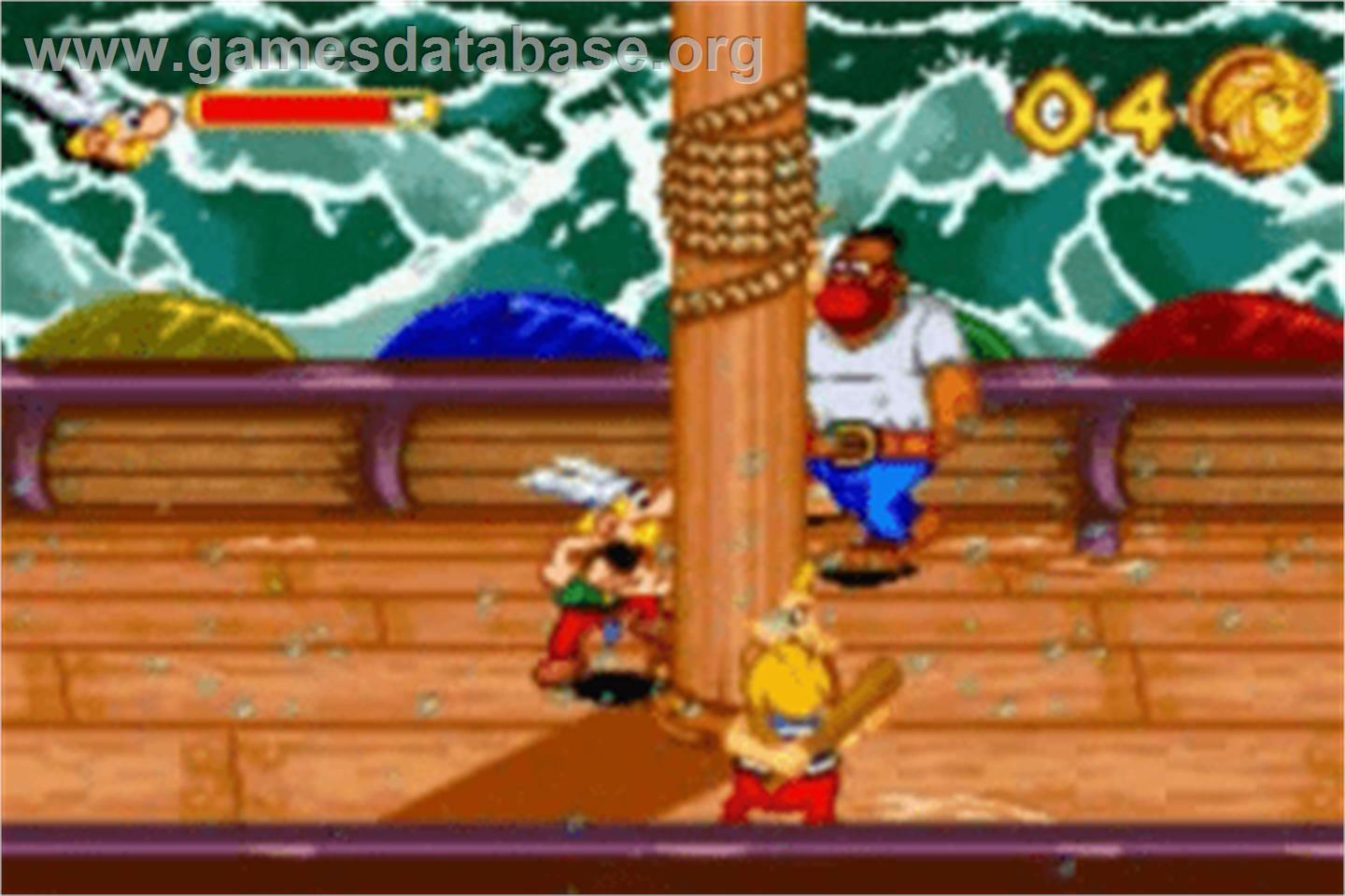 Asterix & Obelix - Bash Them All! - Nintendo Game Boy Advance - Artwork - In Game