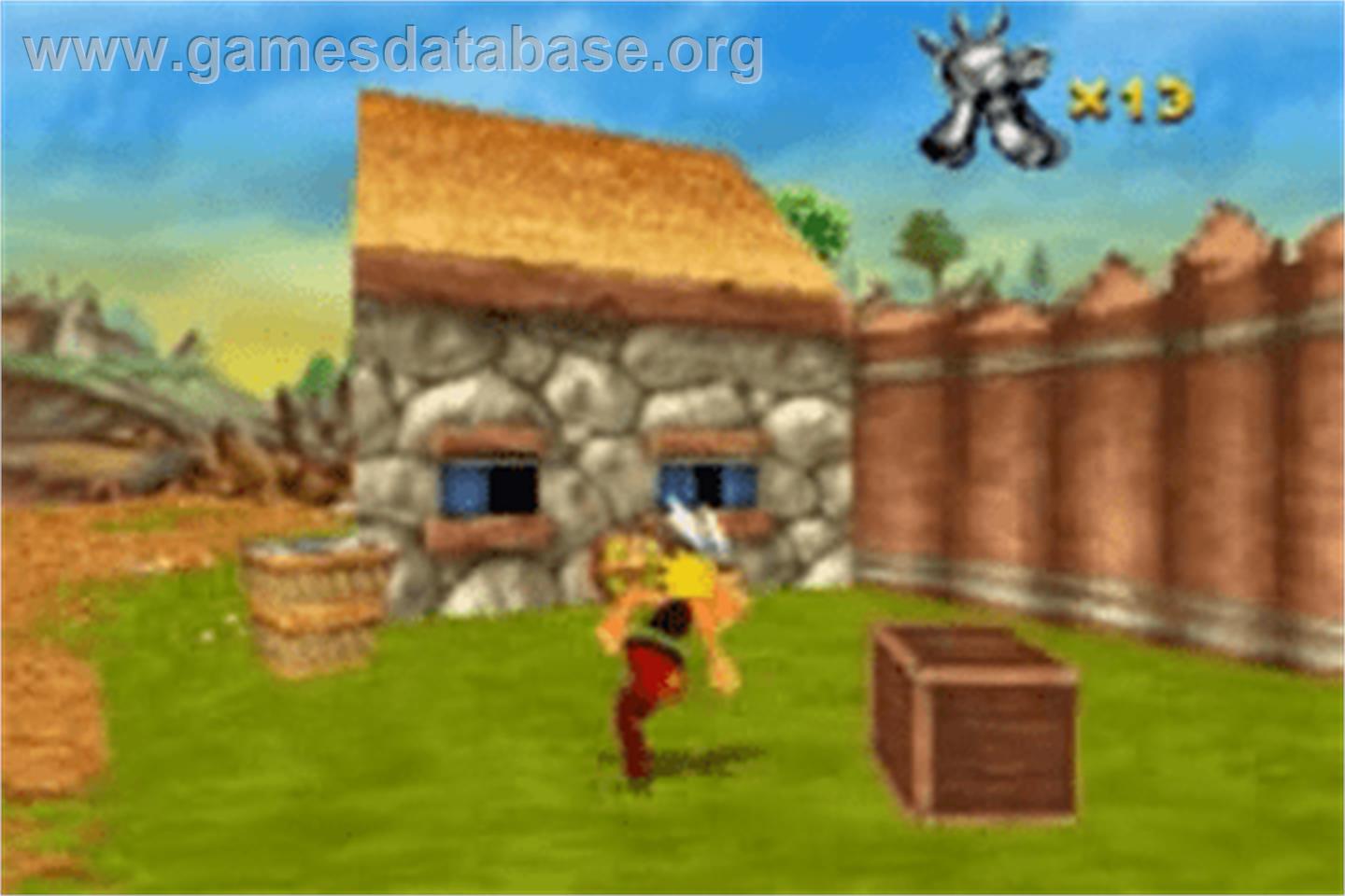 Astérix And Obélix Xxl - Nintendo Game Boy Advance - Artwork - In Game