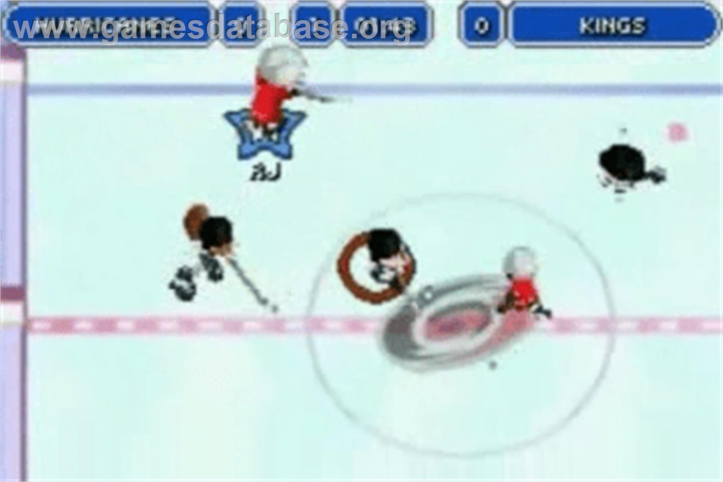 Backyard Hockey - Nintendo Game Boy Advance - Artwork - In Game
