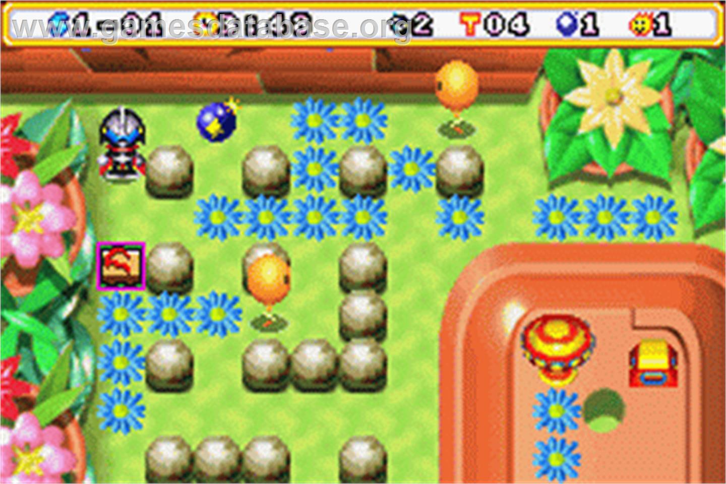 Bomberman Max 2: Red Advance - Nintendo Game Boy Advance - Artwork - In Game