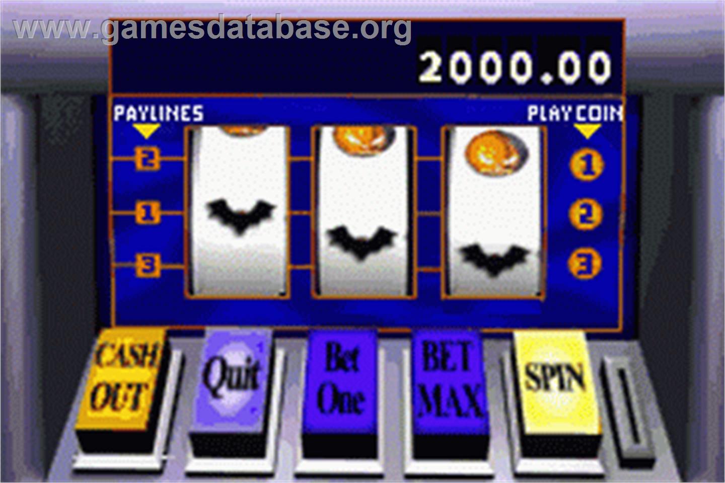 Caesars Palace Advance - Millennium Gold Edition - Nintendo Game Boy Advance - Artwork - In Game