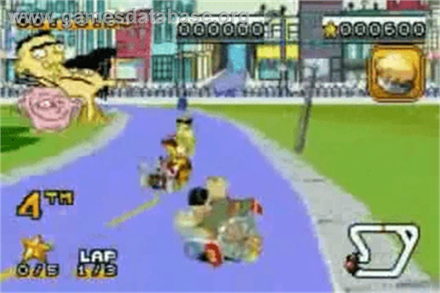 Cartoon Network Speedway - Nintendo Game Boy Advance - Artwork - In Game