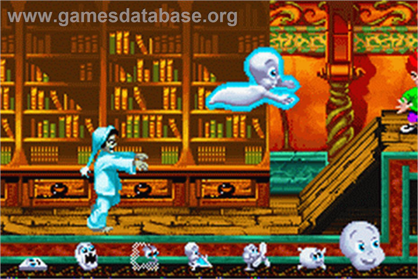 Casper - Nintendo Game Boy Advance - Artwork - In Game