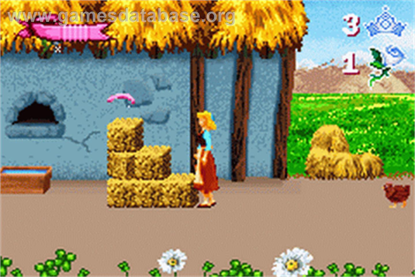 Cinderella: Magical Dreams - Nintendo Game Boy Advance - Artwork - In Game