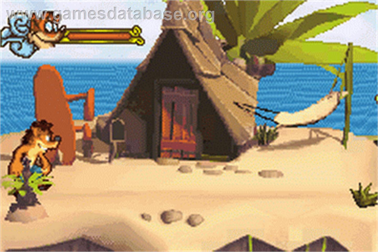 Crash of the Titans - Nintendo Game Boy Advance - Artwork - In Game