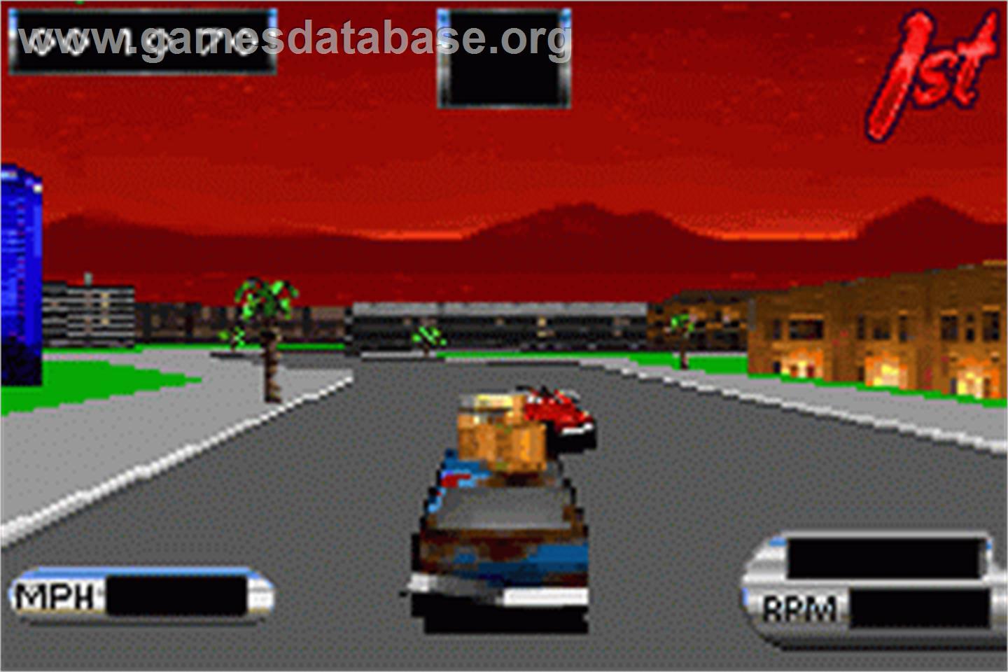 Cruis'n Velocity - Nintendo Game Boy Advance - Artwork - In Game