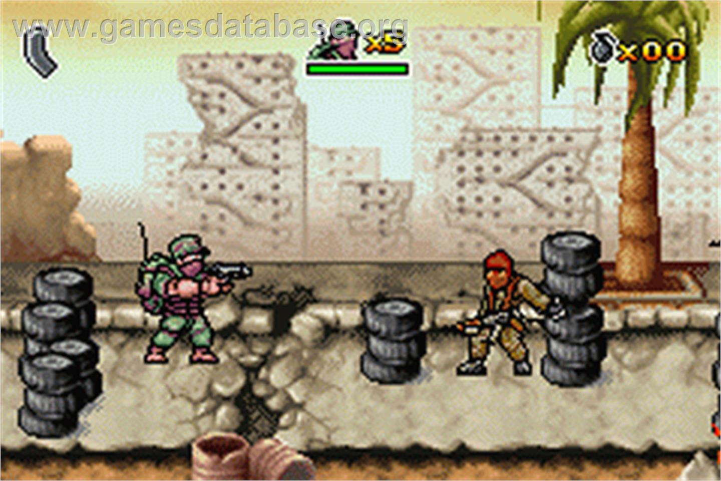 Ct Special Forces - Back To Hell - Nintendo Game Boy Advance - Artwork - In Game