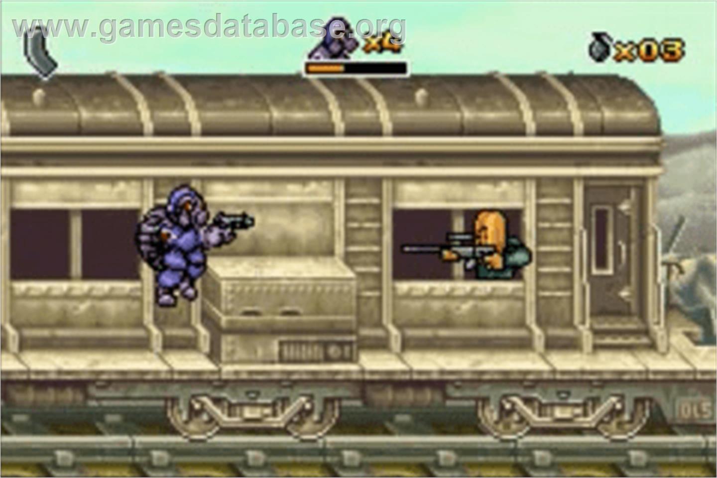 Ct Special Forces 3 - Bioterror - Nintendo Game Boy Advance - Artwork - In Game