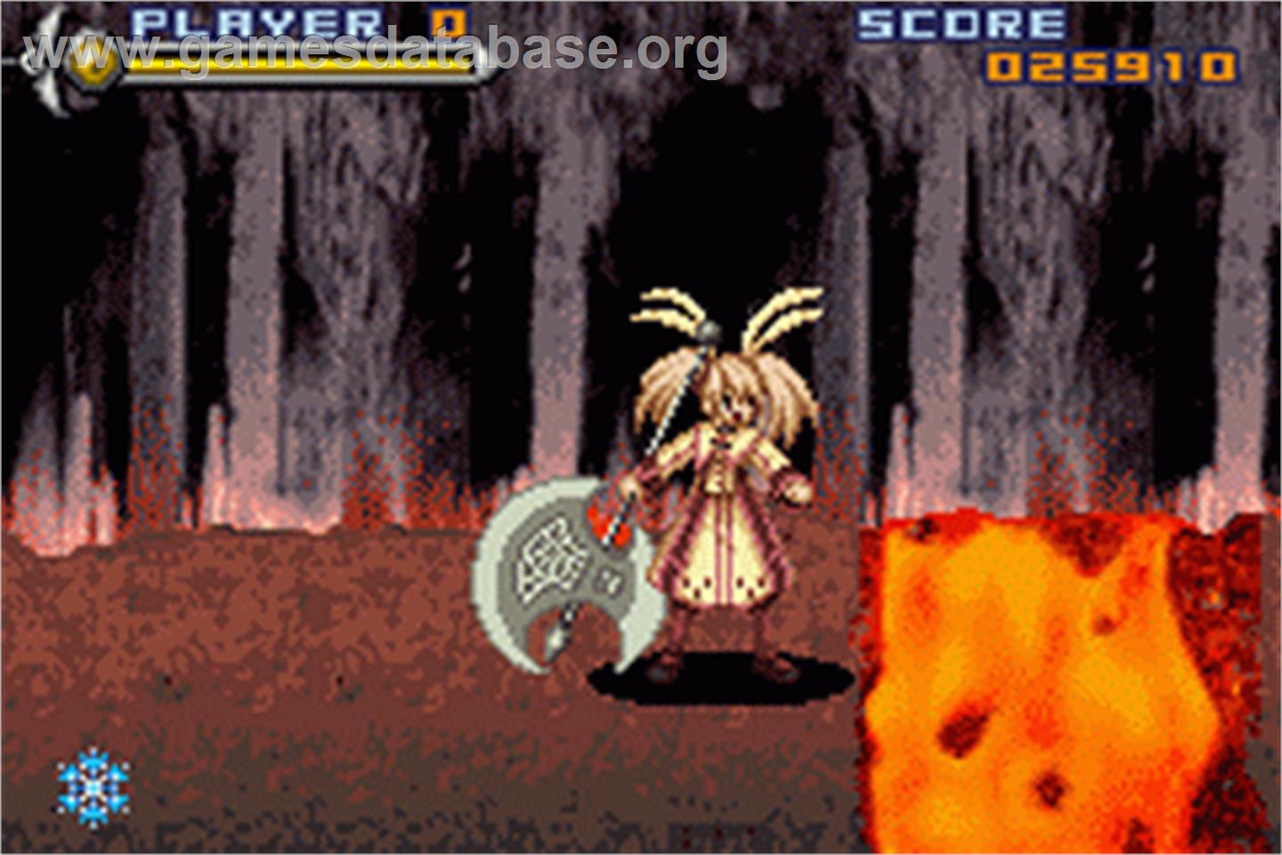 Dancing Sword - Senkou - Nintendo Game Boy Advance - Artwork - In Game