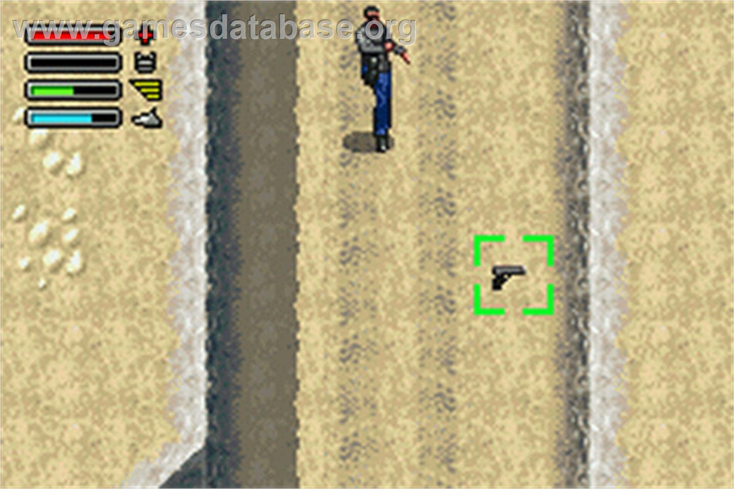 Dead To Rights - Nintendo Game Boy Advance - Artwork - In Game